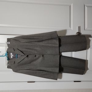 Women' Size 8 Petite, Le Suit, Gray Tweed